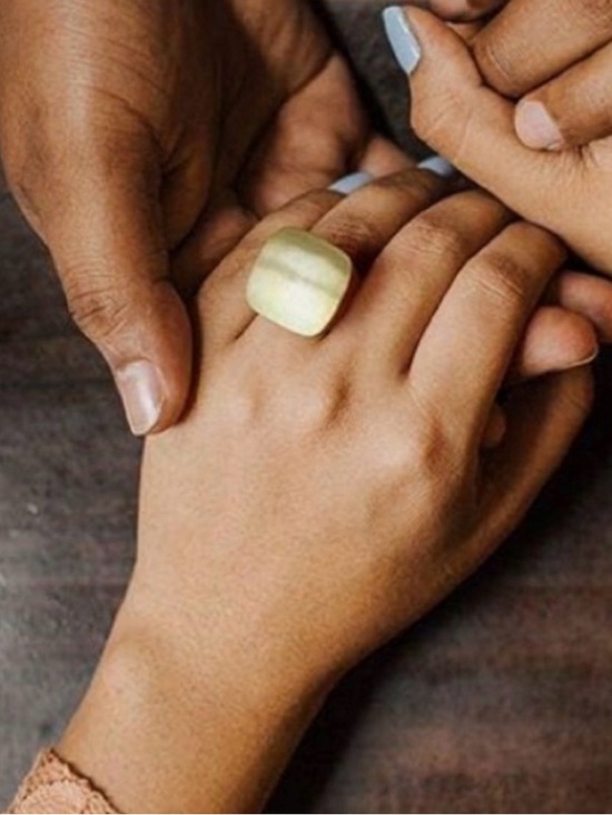 Jewelry - 18K Gold-Plated Ring